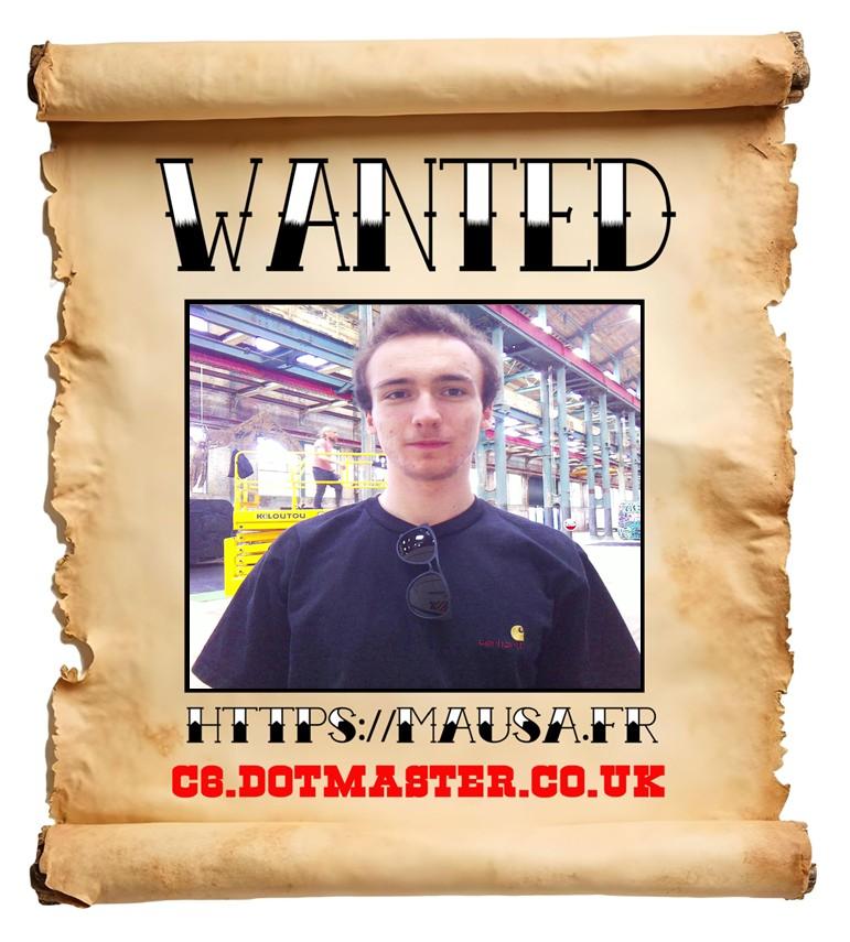 APB! Crime Reference: 6830A41647B8D. A Metha addict is wanted in relation to a crime
