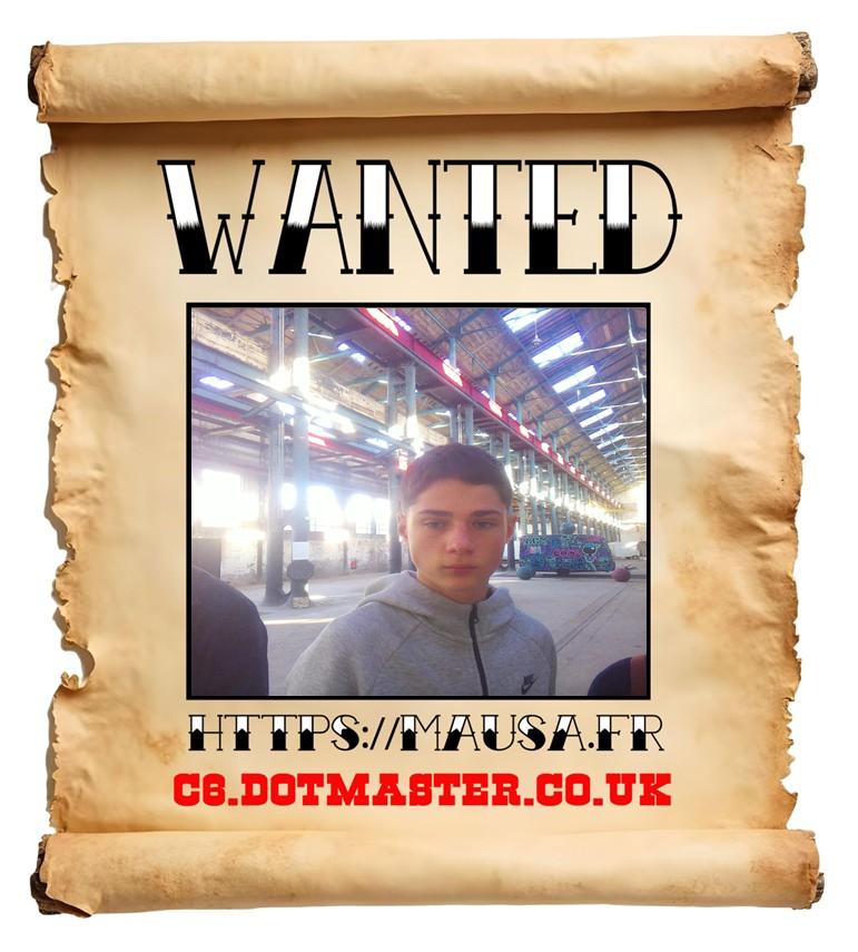 APB! Crime Reference: 69037282A43FB. A Metha addict is wanted in relation to a crime